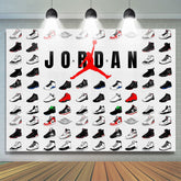 Lofaris Sneaker Lovers Photo Backdrop For Birthday Party
